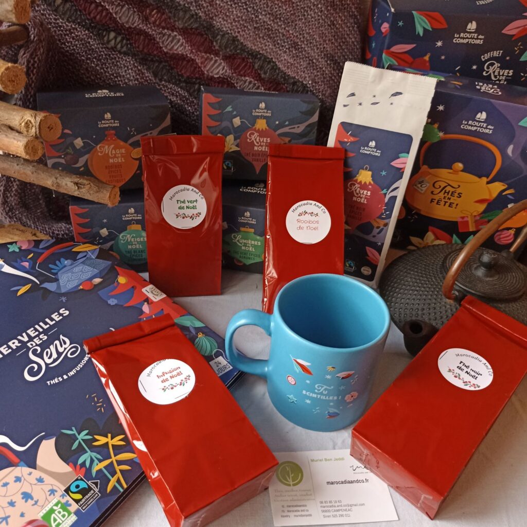 Novembre, des Thés de Noël et des tricots chauds