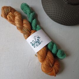 kit chaussettes cannelle mandarine