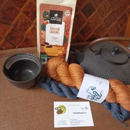 Kit cho 7 thé/laine juillet Modèle guadeloupe